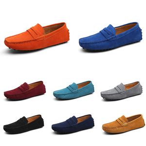 Erkekler Rahat Ayakkabılar Loafer'lar Üçlü Siyah Beyaz Çikolata Fildişi Sarı Işık Tan Koyu Donanma Erkek Eğitmenler Sneakers Jogging Dokuz Yürüyüş