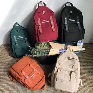 Student Mode Teenager Rucksack Für Wasserdichte Frauen Rucksack Nylon Schulter Tasche Trend Weibliche Bagpack Große Schule Taschen 202211