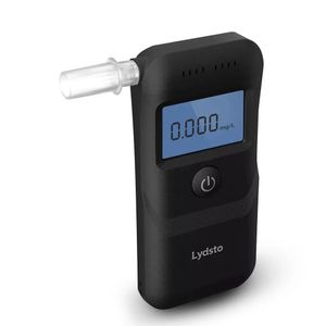 Ingrosso Lydsto Digital Alcohal Tester Professional HD Digital Display Digital Detector Alcol Sensore altamente sensibile Police Breathalityzer Alcotyster