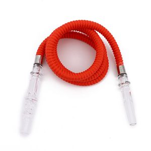 Arabian Hookah com 2,5m tubos de sucção acrílico bocal grande tubos de água de água acessórios completos conjunto azul vermelho amarelo mais 4 tubos