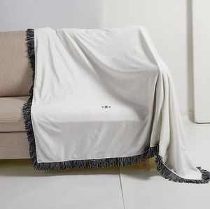 Double Thicken Big Lamb Wool Crystal velvet lace Blanket Office Cover Blanket QuiltThermal Transfer Printing white Air Conditioning RRA11905
