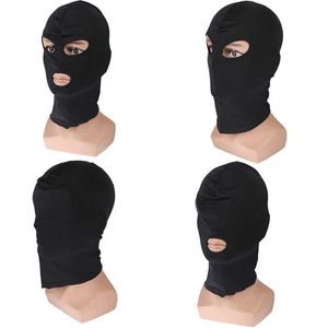 3 Accessori esotici in stile Fetish Slave BDSM Bondage Restrizioni Maschera per il sesso Bocca Occhio aperto Imbracatura per la testa Benda per coppie P0816