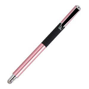 High Sensitivity Double Disc Fiber Tips 2 i 1 Universal Stylus Pen Kompatibel för iPad, Android, PC Microsoft Tablets Touchscreen