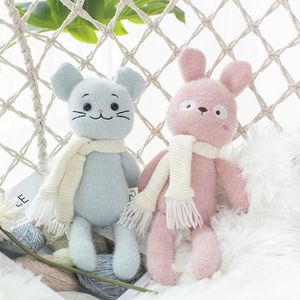 Piumino in morbido cotone simpatico peluche simpatico cuscino per bambini Accompagna la bambola Ragdoll addormentata Giocattoli da giorno Bambole per bambini