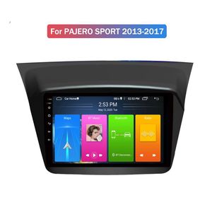 Auto-DVD-Player mit 10-Zoll-Bildschirm für MITSUBISHI PAJERO SPORT 2013–2017, GPS-Carplay