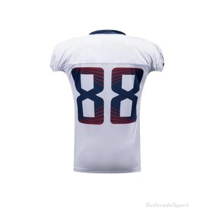 Mens Blue Red Black White Stitched Football Jerseys Anpassad Any Name Number Good Quality Emberory Shirts S-XXL Haitun