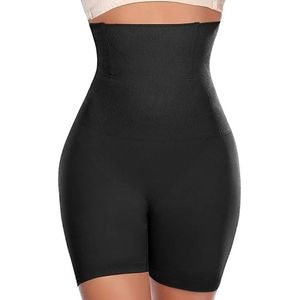 High Waist Shapers Control Panties Women Seamless Shapewear Roll Shorts Spanx Stomach Boning Slimming Panty Tummy Legs Tight Women's