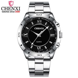 Männer Uhren Chenxi Top Luxus Marke männer Voller Stahl Quarzuhr Mann Analog Wasserdicht Militär Armbanduhren Relogio Masculino Q0524