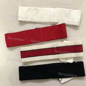 Charm Top Quality elastic headbands women fashion unisex head band with letter words HeadScarf headband for party gift hair accessories