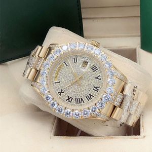 Designer Diamond Watch Classic Fashion Business Business Mapphire Orologio da uomo Calendario 43 mm Week in acciaio inossidabile movimen