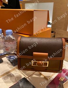 2021 Kadınlar Dauphinee 25 cm Lüks Tasarımcılar Çanta Crossbody Çanta Lady Zinciri Messenger Tote Çanta Çanta Çanta Bayan Tote Çanta