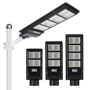 Edison2011 80W 120W 160W allt i en LED Solar Street Lamp Light Pir Sensor Outdoor Garden Landscape Security Lights