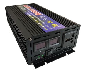 Pro version12V V V Vto v4000w inverter continuous output power of W can bring small power refrigerators microwave ovens