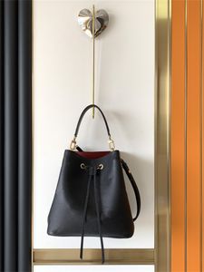 2019 デザイナーの有名なハンドバッグ NEONOE ショルダーバッグ No￩ レザーバケットバッグ女性フラワープリントクロスボディバッグ財布