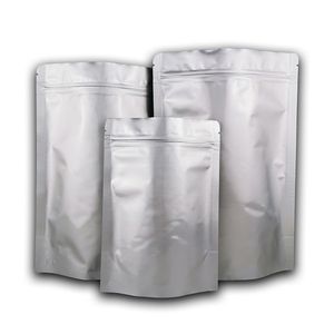 Folienqualität Reines Aluminium Selbsthoch-Dichtungs-Lebensmittelverpackungs-Reißverschluss-Tasche