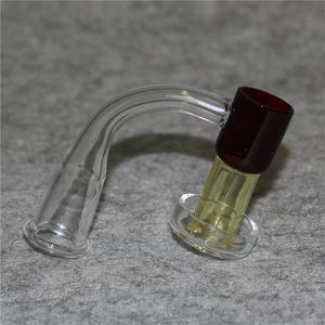 Rökning Terp Slurpers Quartz Banger med glas Marmor Ruby Pearl Set Vakuum Slopper Nails för Bongs Vattenrör Ash Catcher