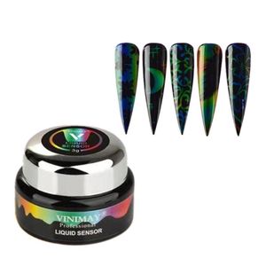 Nail Gel 3G Temperature Color Change Soak Off Liquid Crystal Polish Mood Ring Pigment Paint UV