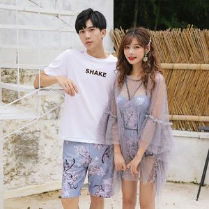 Teenage Swimwear Korean One Piece Swimsuit Swimming Suit For Women Fused Female Dress Bikini Swim Push Up Lovely Couple Girl 343 Z2