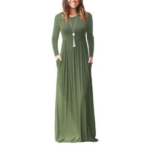 2019 neue Herbst langärmelige Hose Umstandskleid Umstandskleid einfarbiges Kleid Schwangerschaft Umstandskleidung G220309