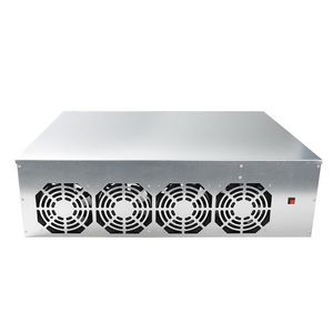 Cadre de carte mère BTC-D37 GPU Ethereum BTC Mining, Combo avec SSD MSATA de 128 go, 4 ventilateurs E65C, tampons de refroidissement pour ordinateur portable