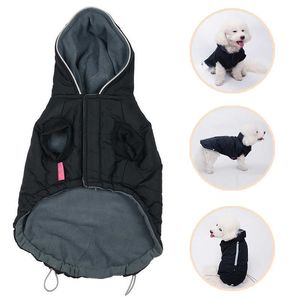 Waterproof Dog Clothes Winter Warm Fleece Dog Jackets Reflective Pet Coat For Small Medium Dogs Puppy Clothing Chihuahua Outfits 211007