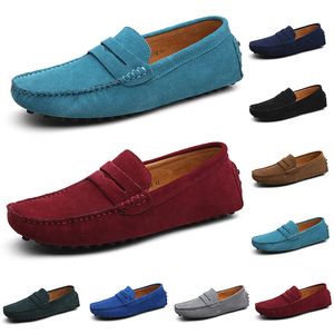 İndirimler Hotsale Toptan Non-Marka Erkekler Koşu Ayakkabıları Üçlü Siyah Beyaz Browns Şaraplar Kırmızı Donanma Khakis Grays Erkek Sneakers Açık Havada Koşu Yürüyüş Eğitmenleri