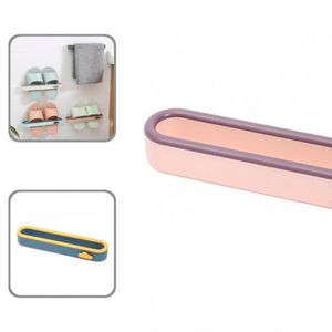 Clothing & Wardrobe Storage Reliable Nice-looking Wall-mounted Rack Toilet Towel Organizer For Daily Life