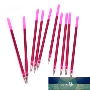 10Pcs Heat Erasable Refill Pens Disappearing Fabric High Temperature Marker Pen For Patchwork Fabric PU Leather Mark Sewing Tool