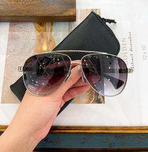 Neue beliebte Retro-Sonnenbrille für Damen und Herren, optische Brille, digitales Bild, Schwerindustrie, Motorrad-Lederjacke, Design, Pilotenrahmen, HD-Objektiv oben