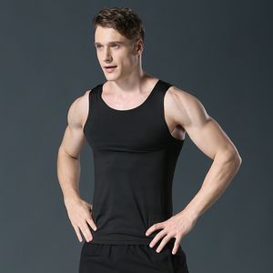Exterior exterior fitness esportes colete roupas de verão correndo treinamento elástico respirável Rápido secagem sem mangas t-shirt