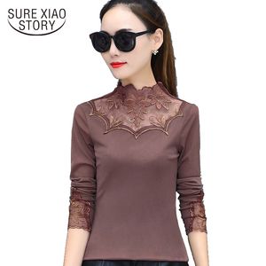 Arrival style Female Loose O-neck Plus Size Color Blouse long Sleeve Casual Women tops 176B 30 210506