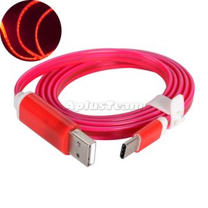 Быстрый светодиодный светодиодный светильник магнитные телефонные кабели типа C USB-C микро USB зарядное кабель для Samsung HTC LG Android PC новое высокое качество