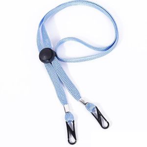 Face Mask With Necklace Clips Masks Adjustable Length Around Men Women Lanyard Holder Strap Neck Hanger Cords For String