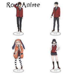 Anime Kakegurui Acrylic Standing Keychain Model Gift Jabami Yumeko Yomoduki Runa Double Sided Figures Toys Collectible Props G1019