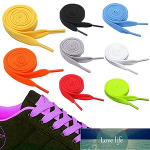 1Pair liso 120cm Shoelace Moda Esporte Brinquedos Acessórios Poliéster Shoelace Melhore a capacidade de habilidade manipulativa para crianças