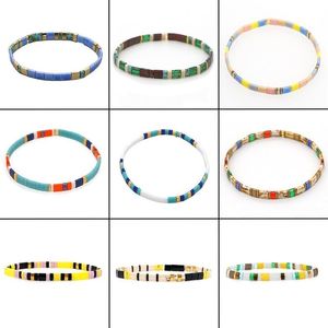 Charm armband tila för kvinnor män unisex miyuki pulseras smycken mode 2021 bohemiska smycken stretch grossist