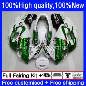 OEM Body For SUZUKI KATANA GSXF750 GSXF 600 750 CC 1998 1999 2000 2001 2002 17No.75 GSX600F GSX750F 98-02 GSXF-600 600CC 750CC GSXF600 98 99 00 01 02 Fairing Green white