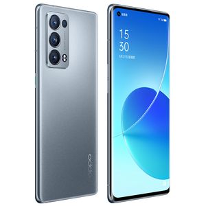 Oppo orijinal Reno 6 Pro + Plus 5G Cep Telefonu 8GB RAM 128GB ROM Snapdragon 870 Sekiz Çekirdeği 50.0MP AI Android 6.55 