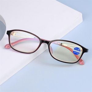 Sunglasses Luxury Designer Reading Glasses For Women Anti Blue Light Presbyopic Magnifier Computer Eyeglasses Full Frame Eyewear