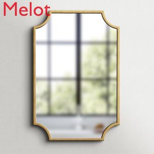 Speglar enkelt all-badrum spegel europeisk fåfänga väggmonterad vägghängande professionell