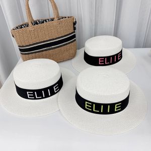 3色スタイリッシュな高級デザイナー麦わされた帽子メンズバケツ帽子ワイドブリムキャップレター屋外ガーデンファッション高品質レディース