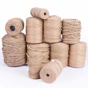 Wholesale sisal fiber for sale - Group buy Yarn MXiiXM Sisal Rope Natural DIY For Cat Scratching Post Diameter Mm Twisted Fiber Twine
