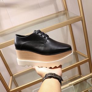 Women branded Boots thick bottom Fashion Elyse Platform Shoes Star Britt Wedge Lace-up designer High Heel brands Shoe with box