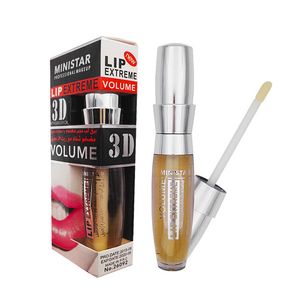 Ministar Lip Plump Enhancer Duże usta Seksowny Połysk Błyszczący Objętość Nawilżający Nawilżający Pożywny Imbir Makijaż Usta Elastyczność Olej