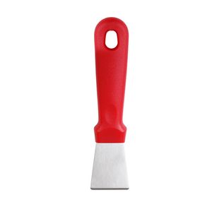 Stainless Steel Fridge Ice Remover Tools Defrosting Freezer Frost Shovel Kitchen Cleaning Spatula Scraper Diner Fume Shovel Flat Straight Curved Blade JY0745