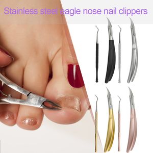 Paronychia förbättrade rostfritt stål nagelklippare trimmer ingrown pedicure care professionell cutter nipper verktyg fötter tånagel gratis dhl