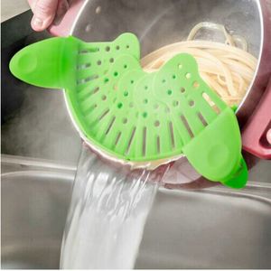 Foldable Noodle Strainer Retractable Sieve Pot Colander Fold Away Drainage Filter Telescoped Kitchen Utensils