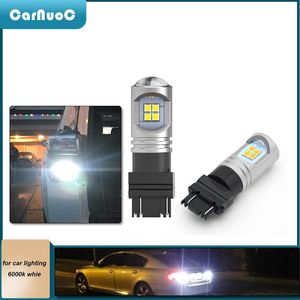 Working Light 2PCS 3157 LED Canbus T25 P27 5W 3030 Bulbs 4157NA 3457A 3757A Car Turn Signal Reverse Brake Lights 6000k