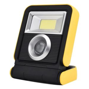 COB Floodlight USB Uppladdningsbar Solen Powered LED Work Light Outdoor Portable Lantern