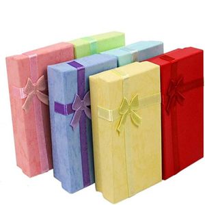 Jewelry Gifts Boxes Cardboard Ring Box with Padding Gift Paper Cases for Earring Jewellery Pendants Necklaces Packing